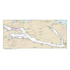 HISTORICAL NOAA Chart 18445: Puget Sound-Possession Sound to Olympia including Hood Canal (6 PAGE FOLIO) - Paracay