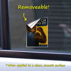Squatch Can Do It! - Vinyl Sticker (1 STICKER) - Paracay