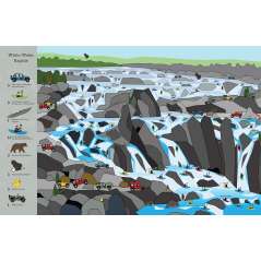 Jeep Great Adventures Seek & Find Puzzles - Book - Paracay