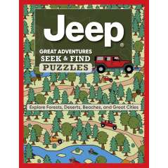 Jeep Great Adventures Seek & Find Puzzles - Book - Paracay