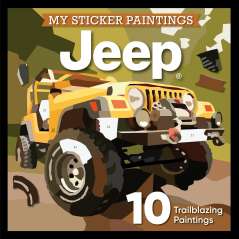 My Sticker Paintings: Jeep - Book - Paracay