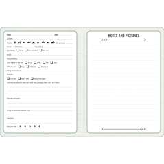 The Hiking Logbook - Book - Paracay
