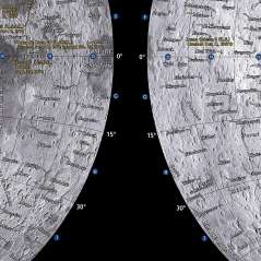 National Geographic Moon (Stargazer folded) - Map - Paracay