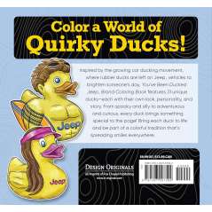 You'Ve Been Ducked Jeep Brand Coloring Book - Book - Paracay