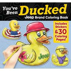 You'Ve Been Ducked Jeep Brand Coloring Book - Book - Paracay