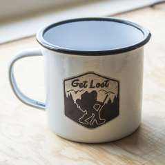Bigfoot Get Lost - 16 oz Vintage Campfire Mug - Paracay