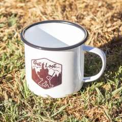 Bigfoot Get Lost - 16 oz Vintage Campfire Mug - Paracay