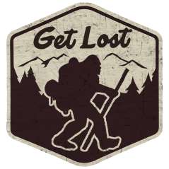 Get Lost V1 - Vinyl Sticker (1 STICKER) - Paracay