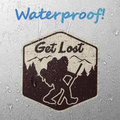 Get Lost V1 - Vinyl Sticker (1 STICKER) - Paracay
