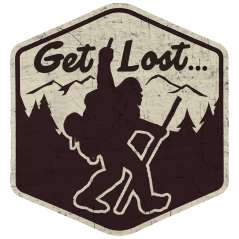 Get Lost V2 - Vinyl Sticker (1 STICKER) - Paracay