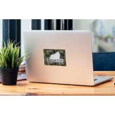 Squatch Metalworks Logo Green Camo - Vinyl Sticker (1 STICKER) - Paracay