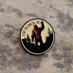 Stop Following Me - Lapel Pin - Paracay