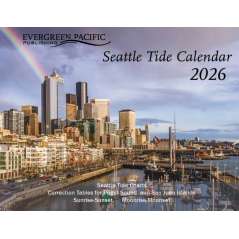 2026 Seattle Large Tide Calendar - Book - Paracay