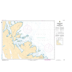 CHS Chart 3886: Carpenter Bay to/à Burnaby Island- Paracay