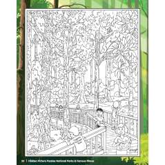 Hidden Picture Puzzles National Parks & Famous Places - Book - Paracay