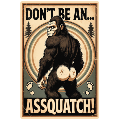 Assquatch V3 - Sticker - Paracay