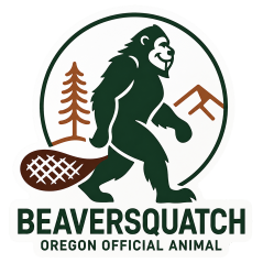 Beaversquatch Official Animal - Sticker - Paracay