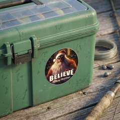 Believe Happy Holidays - Sticker - Paracay