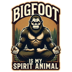 Bigfoot Spirit Animal V2 - Sticker - Paracay