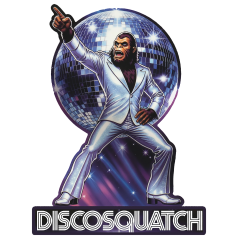 DiscoSquatch V3 - Sticker - Paracay