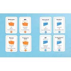 Fun with 50 States Card Game: Learn Capitals, Nicknames, and More about the United States! - Playing Cards - Paracay