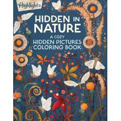 Hidden in Nature: A Cozy Hidden Pictures Coloring Book for Adults with Relaxing Nature Scenes, Intricate Hidden Pictures Puzzles and Stress-Relief Coloring Fun - Book - Paracay