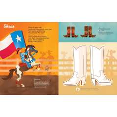 Larry Gets Lost in the USA Activity Book (with: Stickers!) Travel Activities for Kids Ages 4-8 - Book - Paracay
