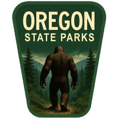 Oregon State Parks Squatch - Sticker - Paracay