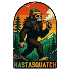 Rastasquatch - Sticker - Paracay