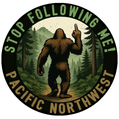 Stop Following Me - PNW - Sticker - Paracay
