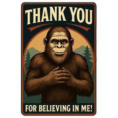 Thanks For Believing - Sticker - Paracay
