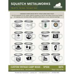 Squatch Metalworks Package Deal - Custom Mugs (WHOLESALE ONLY) SPS08 - Paracay