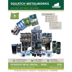 Squatch Metalworks Package Special OREGON (WHOLESALE ONLY) - Paracay