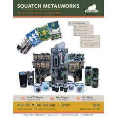 Squatch Metalworks Package Deal - Bigfoot (WHOLESALE ONLY) SPS01 - Paracay