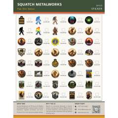 Squatch Metalworks Package Special STICKERS (WHOLESALE ONLY) - Paracay