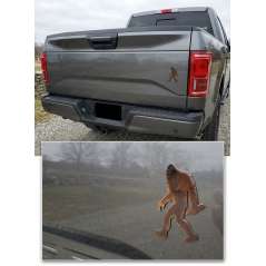 Bigfoot with Wine Bottle - Magnet - Paracay