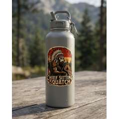 Chief Sitting Squatch - Sticker - Paracay