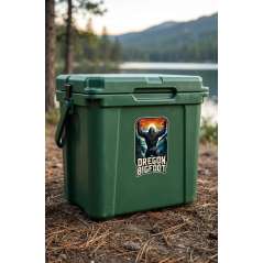 Oregon Bigfoot Power Pose - Sticker - Paracay