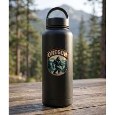 Oregon Misty Mountains Squatch - Sticker - Paracay