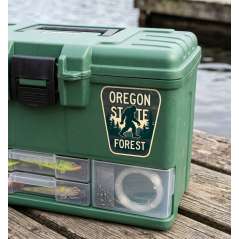 Oregon State Forest Sign - Sticker - Paracay