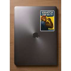 Squatch Can Do It - Sticker - Paracay