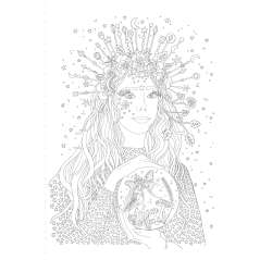 A Mystical Coloring Book: Unlock Your Magic - Book - Paracay