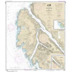 NOAA Chart 17303: Yakobi Island and Lisianski Inlet