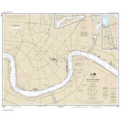 NOAA Chart 11368: New Orleans Harbor Chalmette Slip to Southport