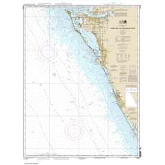 NOAA Chart 11424: Lemon Bay to Passage Key Inlet