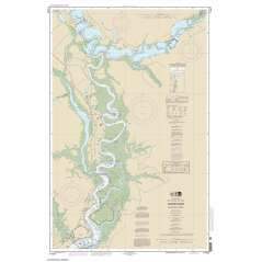 NOAA Chart 11527: Cooper River Above Goose Creek