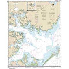 NOAA Chart 11548: Pamlico Sound Western Part