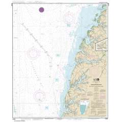 NOAA Chart 12226: Chesapeake Bay Wolf Trap to Pungoteague Creek
