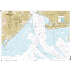 NOAA Chart 12402: New York Lower Bay Northern part