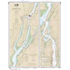 NOAA Chart 13298: Kennebec River Bath to Courthouse Point